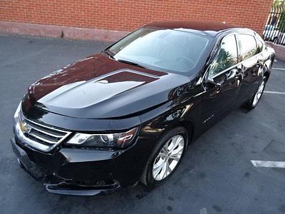 Chevrolet : Impala LT 2015 chevrolet impala lt wrecked damaged only 23 k miles must see wont last