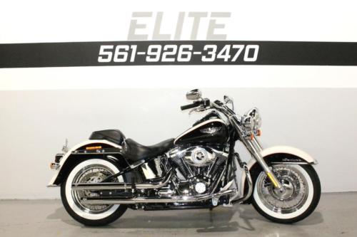 Harley-Davidson : Softail 2011 harley flstn deluxe video 200 a month exhaust financing