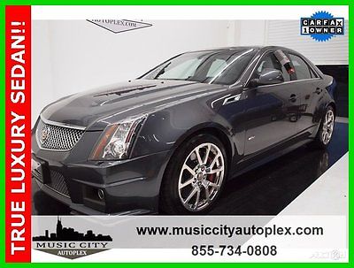 Cadillac : CTS Premium Certified 2013 premium used certified 6.2 l v 8 16 v automatic rwd sedan moonroof onstar bose