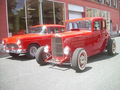 Ford : Other Coupe 1932 ford 5 window coupe genuine steel hot rod