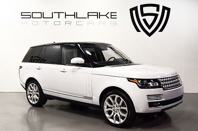 Land Rover : Range Rover Supercharged 16 land rover range rover super 4 zone climate comfort pack driver assist pack