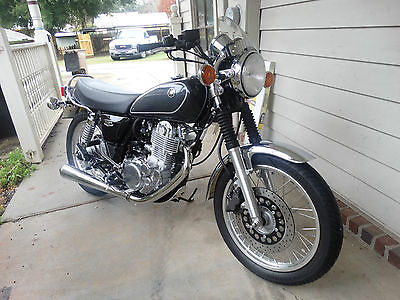 Yamaha : Other 2015 yamaha sr 400 1 k miles excellent condition cool lookin retro bike