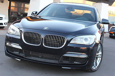 BMW : 7-Series 750i 2011 bmw 7 series 750 i carbon black m sport pkg loaded clean car fax