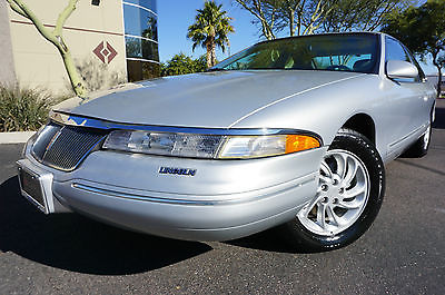 Lincoln : Mark Series MARK VIII Coupe 1 OWNER CLEAN CARFAX ONLY 45K 95 silver lincoln mark viii 8 coupe like 1991 1992 1993 1994 1996 1997 1998 1999