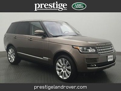 Land Rover : Range Rover Supercharged 2016 land rover supercharged