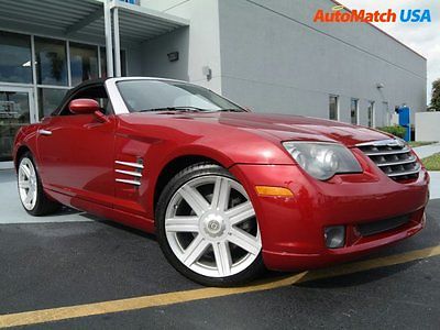 Chrysler : Crossfire Limited 2005 convertible used gas v 6 3.2 l 195.2 5 speed automatic rwd red