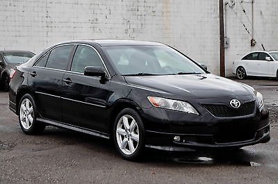 Toyota : Camry SE Sedan 4-Door Only 34K Heated Leather Sunroof Great Clean Family Car Rebuilt Like Accord 10 08