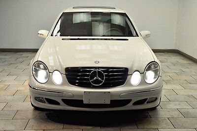 Mercedes-Benz : E-Class E320 320 2003 mercedes benz e 320 white tan wheels