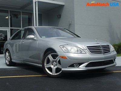 Mercedes-Benz : S-Class 5.5L V8 2008 4 dr car used gas v 8 5.5 l 333 7 speed automatic rwd silver