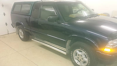 Chevrolet : S-10 LS 2000 chevy s 10 4 x 4 v 6 pickup truck extended cab w bed cap 112 k miles chevrolet