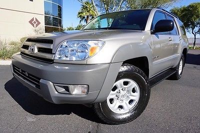 Toyota : 4Runner SR5 4X4 4WD 4Runner ONLY 69k Miles Clean CarFax 2003 gold sr 5 4 x 4 4 wd
