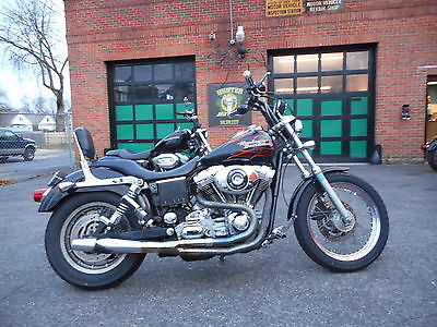 Harley-Davidson : Dyna 2002 harley davidson fxd superglide custom 1450 twin cam t bars kool bike