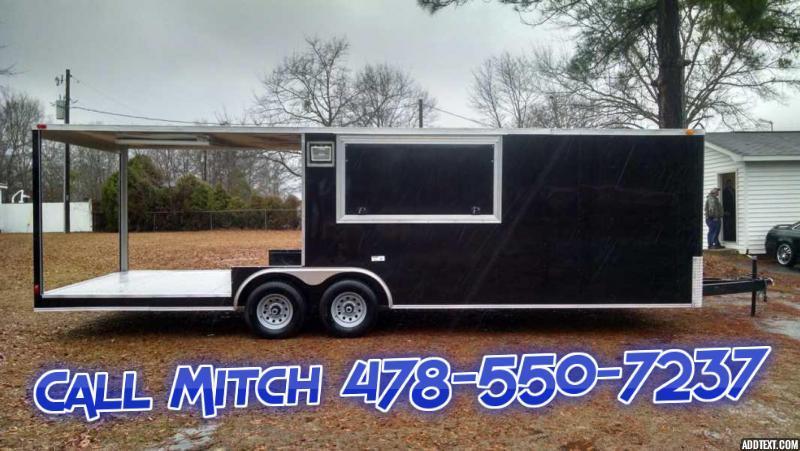 8.5 x 24 TA3 Enclosed BBQ/Porch Trailer