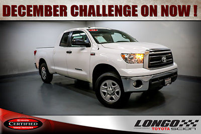 Toyota : Tundra Double Cab 5.7L V8 6-Speed Automatic Double Cab 5.7L V8 6-Speed Automatic Low Miles 4 dr Truck Automatic Gasoline 5.7