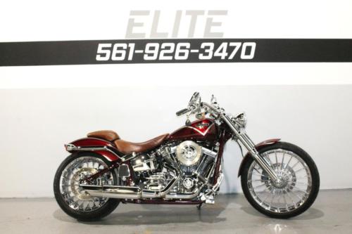 Harley-Davidson : Softail 2013 harley screamin eagle cvo breakout fxsbse 375 a month low miles