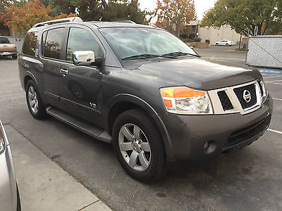 Nissan : Armada LE 08 nissan armada le fully loaded 1 owner car in great condition