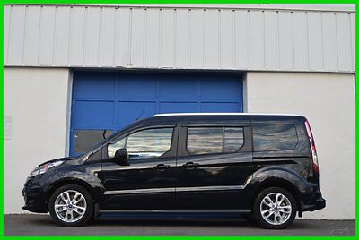 Ford : Transit Connect Titanium LWB Microsoft Sync Rear Cam 7 Passenger Repairable Rebuildable Salvage Lot Drives Great Project Builder Fixer Easy Fix