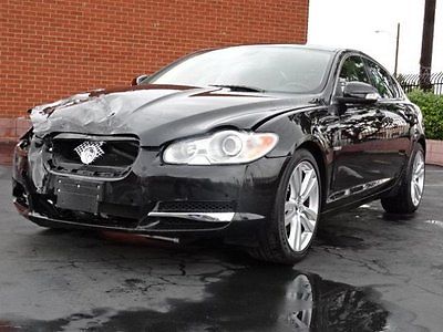 Jaguar : XF Supercharged 2009 jaguar xf supercharged damaged rebuilder only 50 k miles loaded luxurious