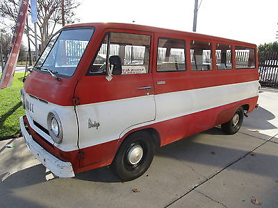 Dodge : Other 1968 dodge a 100 window van 108 wb rust free california van