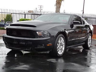 Ford : Mustang V6 Coupe 2012 ford mustang coupe damaged rebuilder loaded manual trans sporty wont last