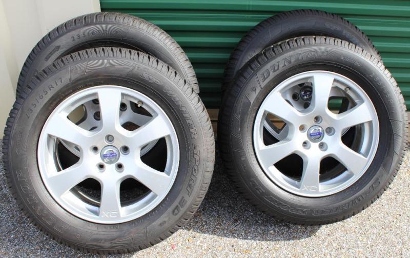 Volvo XC60 Winter Tires and Rims, 2