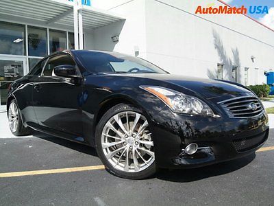 Infiniti : G37 Base 2012 convertible used gas v 6 3.7 l 226 7 speed automatic rwd black