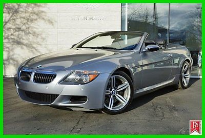 BMW : M6 Base Convertible 2-Door 2007 bmw m 6 convertible 5 l v 10 40 v automatic convertible low miles