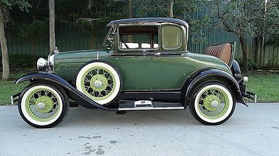 Ford : Model A 5 WINDOW COUPE MODEL A 1930 ford model a 5 window coupe a restored 8 years ago still in gorgeous shape