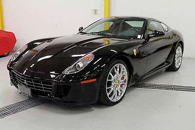 Ferrari : 599 GTB 2008 ferrari 599 gtb black on black fresh ferrari service very clean u s car