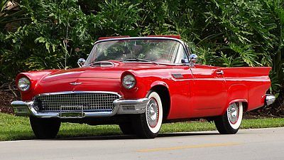 Ford : Thunderbird T-BIRD 1957 ford thunderbird t bird classic iconic collectible car with hard top only