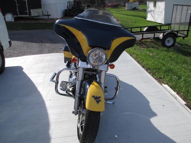 2008 Harley Davidson Street Glide Unofficial WVU Custom