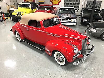 Packard : 110 TWO DOOR 1942 packard convertible 110 rare pre war limited production limited production