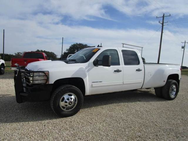 Chevrolet : Other LT 4X4 2dr R 2011 chevrolet silverado 3500 hd crew cab dually 6.6 l duramax diesel lt 4 x 4