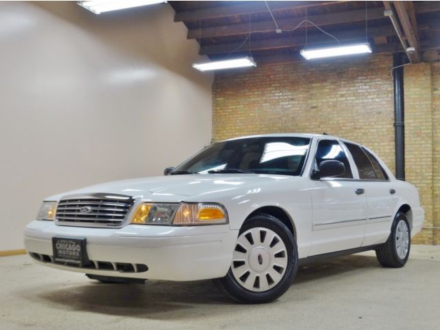 Ford : Other P71 POLICE 2009 ford crown vic p 71 police white 33 k miles fed govt well kept admin car