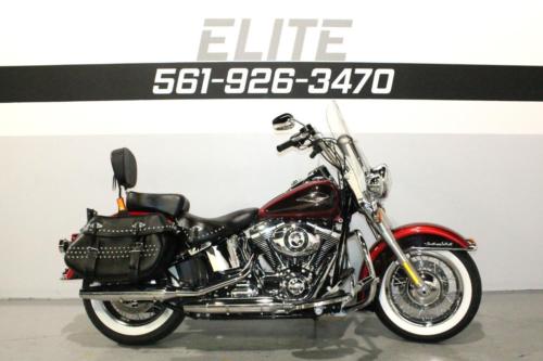 Harley-Davidson : Softail 2012 harley flstc heritage softail classic 200 a month low miles