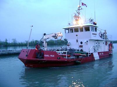 1980 19.05m x 6m x 1.35m Steel Ex CCG Buoy Tender. PARTIAL TRADES CONSIDERED