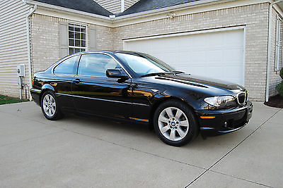 BMW : 3-Series Base Coupe 2-Door 2006 bmw 325 ci coupe 2 door only 40 k miles black black leather like new