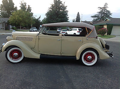 Ford : Other None specific 1935 ford phaeton convertible garage kept completely restored runs drives