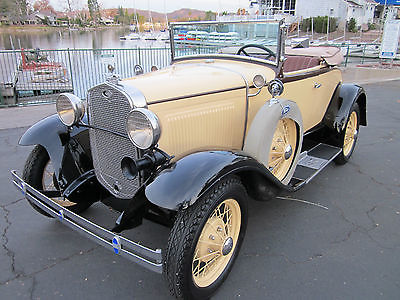 Ford : Model A Deluxe 1931 ford model a deluxe cabriolet roadster