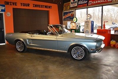 Ford : Mustang 289 V8 FACTORY AIR CONDITIONING CONVERTIBLE 1967 ford