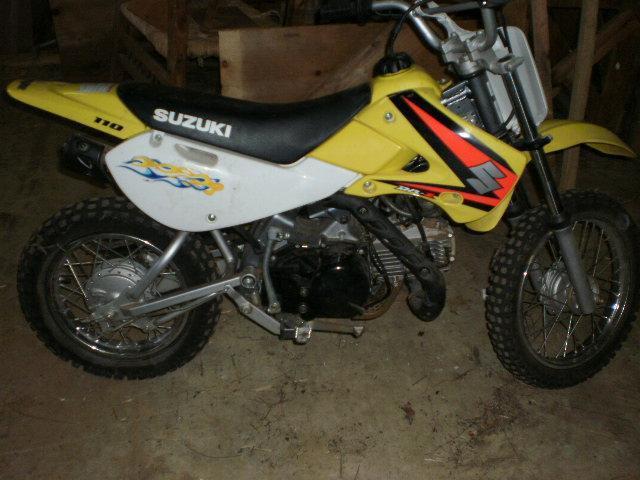REDUCED==Suzuki 110 dirt bike