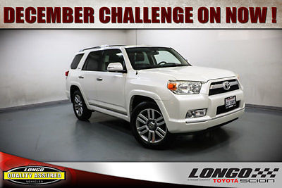 Toyota : 4Runner RWD 4dr V6 Limited RWD 4dr V6 Limited Low Miles SUV Automatic Gasoline 4.0L V6 Cyl BLIZZARD PEARL