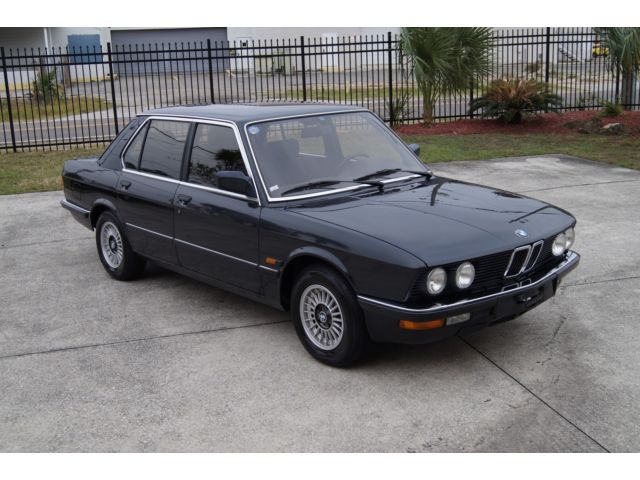 BMW : 5-Series 528E 1 owner 1987 bmw 528 e e 28 collector s quality