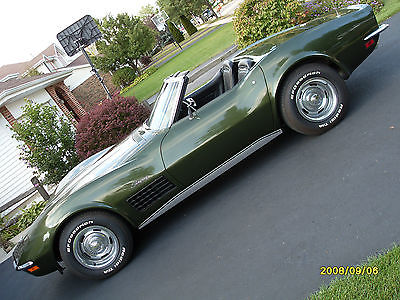 Chevrolet : Corvette Sting Ray Convertible L46 Make Offer Matching Numbers 1970 C3 Corvette Convertible L46 Roadster 1968 1969
