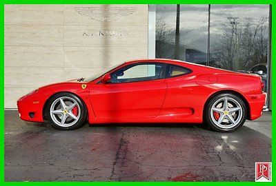 Ferrari : 360 Modena 2002 ferrari 360 modena coupe 3.6 l v 8 40 v 6 speed mt red tan
