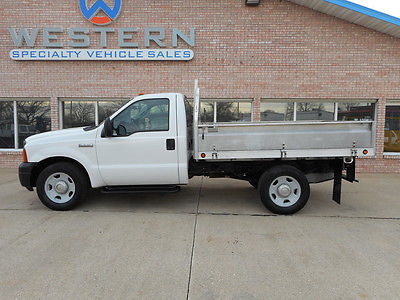 Ford : F-350 Landscape Truck 2005 ford f 350 landscape flatbed utility service truck low miles