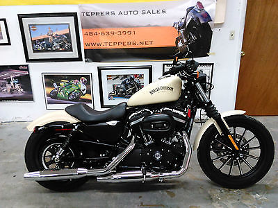 Harley-Davidson : Sportster 883 n iron brand new 400 miles stock sand camo denim clean title 883