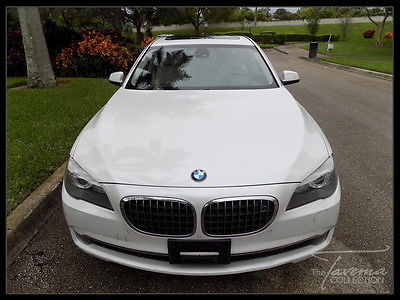 BMW : 7-Series 750Li 09 750 li rear entertainment lane assist side cams navi rear view cam xenon fl