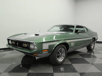 Ford : Mustang Mach 1 SHOW QUALITY, AMAZING DOCUMENTATION, 5 SPD MANUAL, 351 CLEVELAND, R134 AC, NICE!
