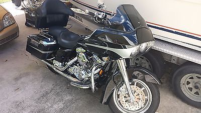 Harley-Davidson : Touring 2006 harley davidson road glide black w silver accents